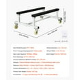 thumbnail image 2 of KFFKFF PWC Dolly for Watercraft, Supports up to 1800 lbs, PWC Stand for Transporting Watercraft, Stable Bunk with 4 Wheels & 2 Stopping Mechanisms, Robust Jet Ski Cart for Kayaks, Hovercrafts, 2 of 9