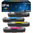 thumbnail image 1 of Paquete de 4 cartuchos de tóner 201A para HP Color Laserjet Pro M277dw, 1 of 7