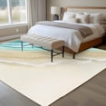 thumbnail image 4 of 5'x8' Area Rugs, Turquoise Beach Coastal Indoor Outdoor Area Rug for Living Room Bedroom, Summer Ocean Nautical Seaside Washable Bathroom Rugs Kitchen Floor Carpet Mats Home Decor Aesthetic, 4 of 8