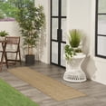 thumbnail image 4 of Nourison Courtyard 2' x 6' Jute Modern Rug, 4 of 10