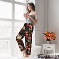 thumbnail image 5 of Disketp Rose Flowers for Women's Pajama Pants - Ultra Soft Fleece Sleep and Lounge Pants (Size: S-3XL)-X-Large, 5 of 6