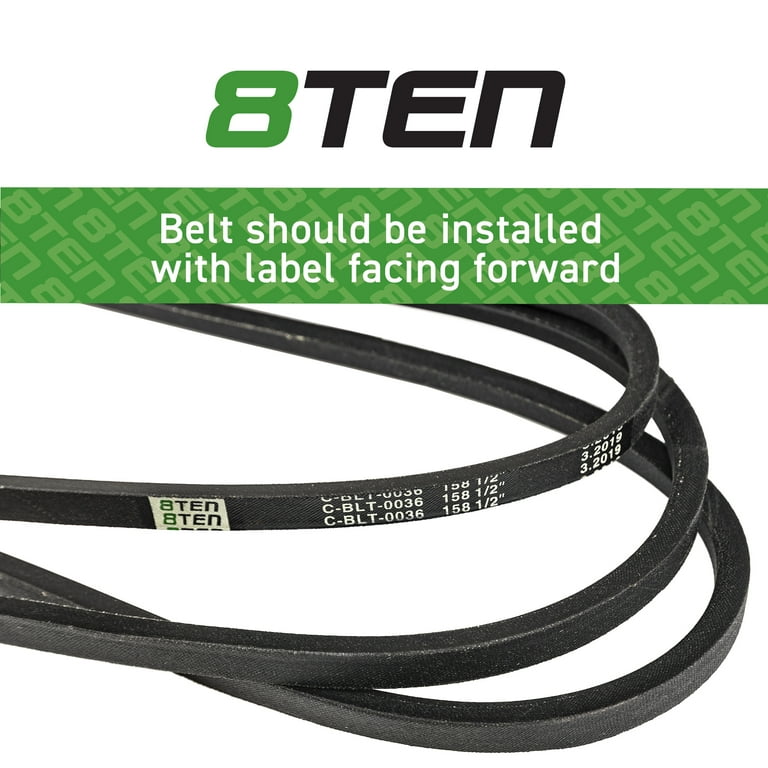 mezzキュー TA-4 8TEN Serpentine Deck Belt Replacement - Fits Toro TimeCutter