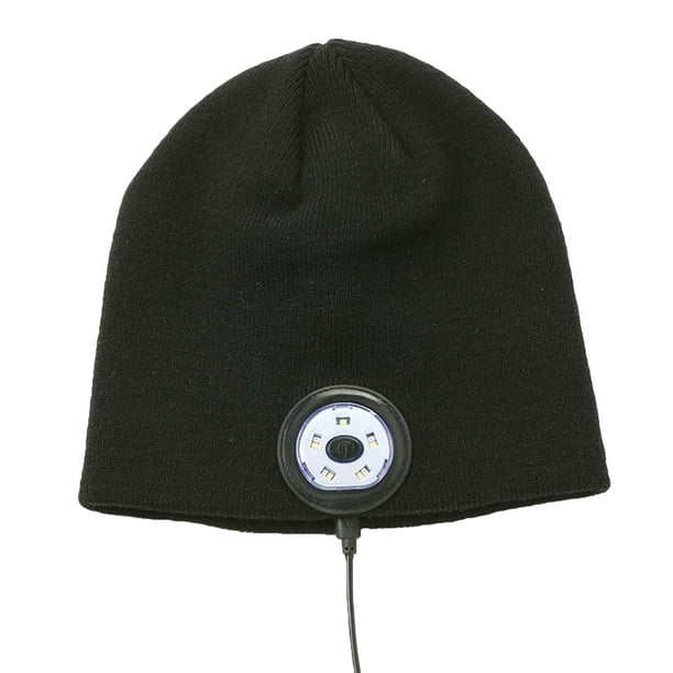 Musique sans fil Bluetooth écouteur musique tricotée Bluetooth musique  chapeaux hommes hiver chaud bonnet bonnet 