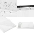 thumbnail image 5 of KYAIGUO Solid Color Waterproof Shower Curtain Bathroom Cloth Shower Partition Curtain with Send Ring Set Cloth Fabric Bathroom Decor Set, 5 of 7