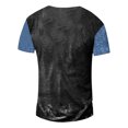 thumbnail image 3 of Men's Short Sleeve Graphic And Embroidered Fashion T-Shirt Spring And Summer Short Sleeve Printed3XL, 3 of 3