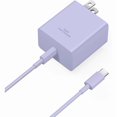 thumbnail image 1 of xzyuan 45W USB C Super Fast Charger, Type C Charger Fast Charging Block, Android Phone Charger with 6Ft Type C to C Cable for Galaxy S25 Ultra/S25/S24/S23/S22/S21/S20/Note 20/Note 10Purple, 1 of 1