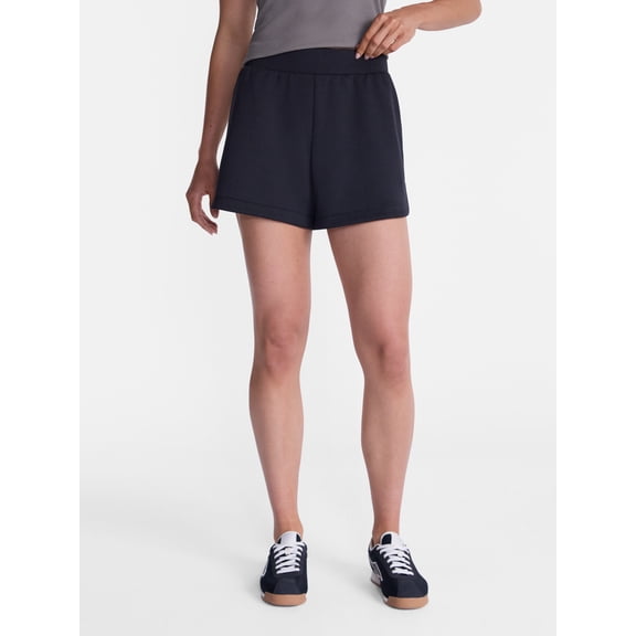 Avia Women's ScubaKnit Shorts, 5" Inseam, Sizes XS-4X