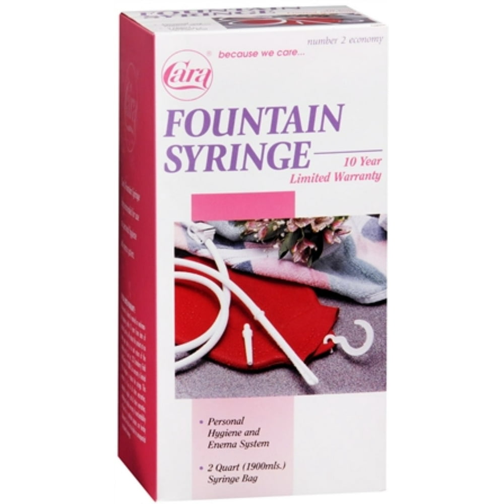 Cara Fountain Syringe Number 2 Economy 1 Each