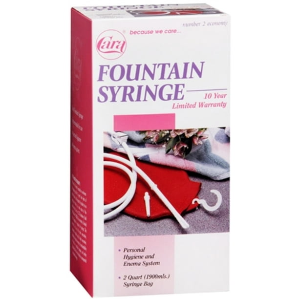 Cara Fountain Syringe Number 2 Economy 1 Each