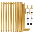 thumbnail image 2 of Support de Tige de Table avec Pinces Réglables 46 à 100 Pouces Longueur 29 à 55 Pouces Hauteur Support d'Arche de Ballons de Table Décoration Tige Suspendue, 2 of 7