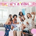 thumbnail image 5 of Long It's a Girl Banner for Girl Baby Shower Indoor Outdoor Decoration, Pink, 1.14 x 8.86Ft, 5 of 7