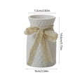 thumbnail image 3 of Ceramic Flower Vase Home Style Plain White for Flower Arrangement Indoor Decoration, 3 of 7