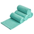Green Essen 4 Pack Oversized Microfiber Beach Towels, 60x30 inches Super Absorbent Quick Dry