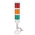 thumbnail image 1 of "Industrial Grade 220V LED Stack Light with Loud Buzzer - Waterproof & Durable ABS/PC Construction for CNC Machines & Workstations", 1 of 6
