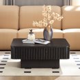 thumbnail image 6 of Williamspace Lift Top Coffee Table 35.43" Handcraft Drum Coffee Table Center Table with Hidden Storage Space for Living Room Apartment, Black, 6 of 10