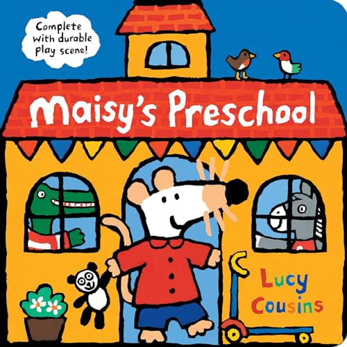 Pre-Owned Maisy's Preschool: Complete with Durable Play Scene (Interactive Maisy the Mouse Play Scene with Punch-Out Removable Characters - For Toddlers, Presch (Board book) 1536206784 9781536206784
