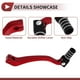 thumbnail image 3 of Palanca de cambio de motocicleta plegable para Kayo T6, palanca de cambio de pedal, color rojo, negro y plateado, 3 of 6