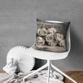 thumbnail image 7 of Black and White Rose Vintage Inspirational Love Flower Throw Pillow Covers 18 X 18 Inch, Set Of 4, Linen Study Sofa Cushion Cover Indoor Living Room Home Decor, 7 of 7