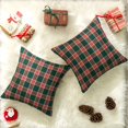thumbnail image 4 of Fundas de almohada decorativas AQOTHES Scottish Tartán 45x45 cm, 4 of 7