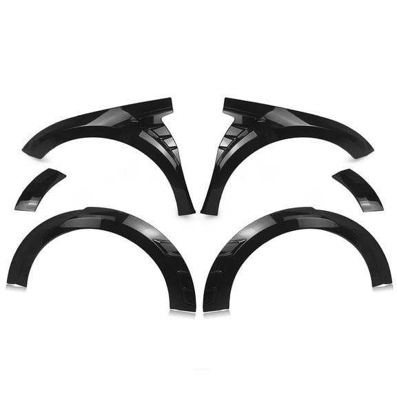Wheel Fender Eyebrow Frame For 2020 Toyota Camry 2018-2024 SE XSE YOFER  Black White
