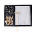 thumbnail image 3 of Mini Zen Sand Garden Desk Decor with Rake Sand and Rocks for Home Office Meditation Tabletop Decoration, 3 of 6
