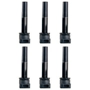 King Auto Parts Set of 6 Compatible Ignition Coil UF481 for 04-08 Mitsubishi Endeavor