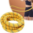 thumbnail image 3 of Weighted Infinity Fitness Hoop for Adult Weight Loss,2.9lb Soft Spring Exercise Hoops,Foldable Fitness Circles,Waist-Friendly Design Burns Fat, Shapes Waist, Back-Friendly Home Gym Equipment, 3 of 8