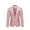 Pink, variant on Light Jackets For Men, Men's Prom Sports Coat Slim Fit Single Breasted Formal Dress Suit Jacket Blazers Pink XX-Large