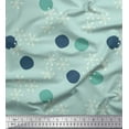 thumbnail image 1 of Soimoi Rayon Fabric Geometric & Polka Dots Print Sewing Fabric Yard 42 Inch Wide, 1 of 3