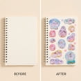 thumbnail image 6 of Kawaii 3D Shaker Easter Stickers - Cute Glitter Sparkling Resin Puffy Stickers for Scrapbooks Laptops Water Bottles, Durable DIY Craft Stickers for Creative Art Projects, 8*4in, C, 6 of 8