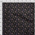 thumbnail image 4 of oneOone Tissu Polyester Spandex Noir Matériel de Robe de Cirque Tissu Imprimé Tissu au Mètre 56 Pouces de Large-Ae, 4 of 5