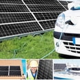thumbnail image 1 of Kit Completo De Panel Solar De Energía Solar ANGGREK 12V-220V Pantalla LCD Fusibles Incorporados Puertos USB Duales Con Enchufe Universal, 1 of 7