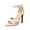 Beige, variant on VerPetridure Women's Sandals Summer Casual Shoes Solid Color Classic Roman Vintage Buckle Ankle Strap Sandals Super High Heel Stilettos