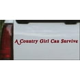 thumbnail image 1 of A Country Girl Can Survive acid font Car or Truck Window Decal Sticker, 1 of 1
