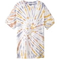 thumbnail image 3 of Victoria's Secret Pink One Size Fit All Short Sleeve Tee Tunic Length Color Tie Dye NWT, 3 of 3