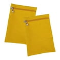 thumbnail image 1 of 2 bolsillos laterales para coser con cremallera para chaquetas, abrigos y sudaderas. Amarillo S, 1 of 9