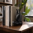 thumbnail image 5 of 2026 NEW Hippo Bookends, Heavy Resin Acrobatic Hippo Bookends Ends Book Ornament Creative Hippo Notebook Holder Farmhouse Cool Modern Small for Various Types of Books, 5 of 8