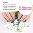 thumbnail image 3 of Nail Art Delicate Removable Artificial Tips Extension Coffin Extension Fingernails Fashion Wraps Manicure Tools Decoration for Girls Type 15, 3 of 6