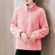 thumbnail image 1 of Chaquetas y abrigos casuales sin capucha de manga larga para mujer, chaqueta de invierno cálida de manga larga, abrigo para mujer, 1 of 3
