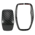 thumbnail image 1 of Juego de Fundas para Pomo de Palanca de Cambios Decoración Estilo Fibra de Carbono con Transferencia de Agua Evita Arañazos y Polvo Ligero y Duradero Fácil de Instalar ANGGREK  Otros, 1 of 8