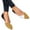 Yellow, variant on Dress Shoes for Women Casual Colorblock Slip on Ballet Flats Business Office Work Flat Ladies