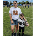 thumbnail image 5 of Women's Cute Graphic Football T Shirt, Cute Football Graphic Tee, Football Shirt for Women, Game Day Shirt, Football Season Tee, Football Fan Gift, 5 of 5
