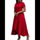 thumbnail image 2 of Vestido Elegante Informal de Corta para Mujer, Estilo Oficina, Fiesta, Corte A Rojo XXXL, 2 of 10