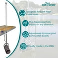 thumbnail image 2 of Scott Aerator Aquasweep Dock Mount - 1/2 Horse Power 230V 50 Feet Cord | Remove Algae | Muck Blaster, 2 of 7