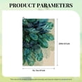 thumbnail image 6 of ONETECH Feathers Green Leafy Pattern Super Absorbent Microfiber Golf Towel 24x16in 2PC, 6 of 7