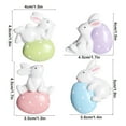 thumbnail image 3 of Iumwxz St Patricks Day Decorations Magnets for Fridge Shaped Refrigerator Magnet for office and Kitchen Locker Home Decoration 4 Pcs Household Essentials Easter Resin Online Shopping, 3 of 5