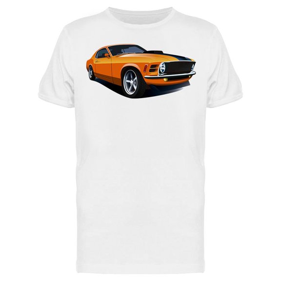 70s Customized Muscle Car T-Shirt Men -Image by Shutterstock, Male XX-Large