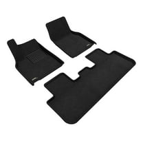 3D MAXpider Custom Fit Elegant Floor Mat (Black) Compatible with Tesla Model Y Juniper 2026 - Full Set