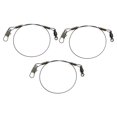 thumbnail image 1 of 3 Pack 12" Black Ball Bearing Fish Leaders, 1 of 1