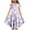 Multicolor A1, variant on Hrsba Kids Summer Dress,Casual Dress for Girls,Girls' Summer Flower Print Short Sleeve Ruffled Pockets Round-Neck Printed Dress For Kids